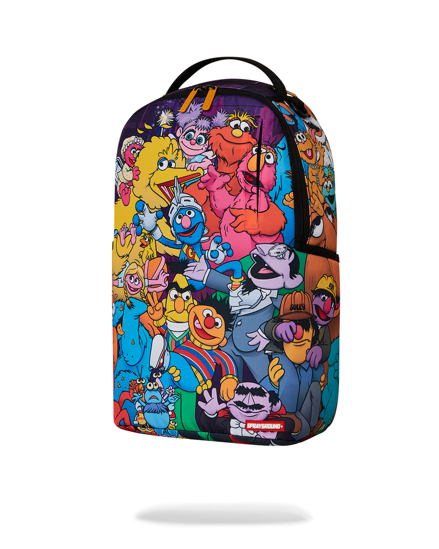 SESAME STREET CRAMMED DLXSR BACKPACK