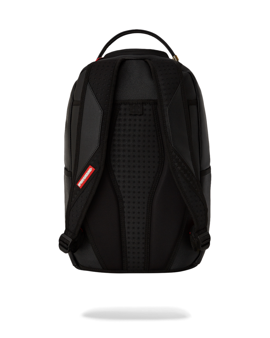 SHARK SMASH LOGO BLACK DLXS EMBOSSED BACKPACK