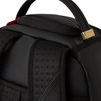 SHARK SMASH LOGO BLACK DLXS EMBOSSED BACKPACK