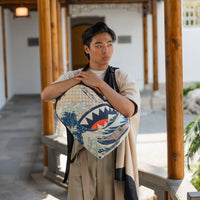 THE MET HOKUSAI GREAT WAVE BACKPACK