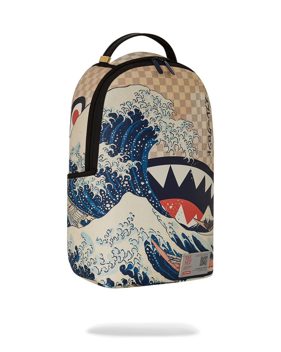 THE MET HOKUSAI GREAT WAVE BACKPACK