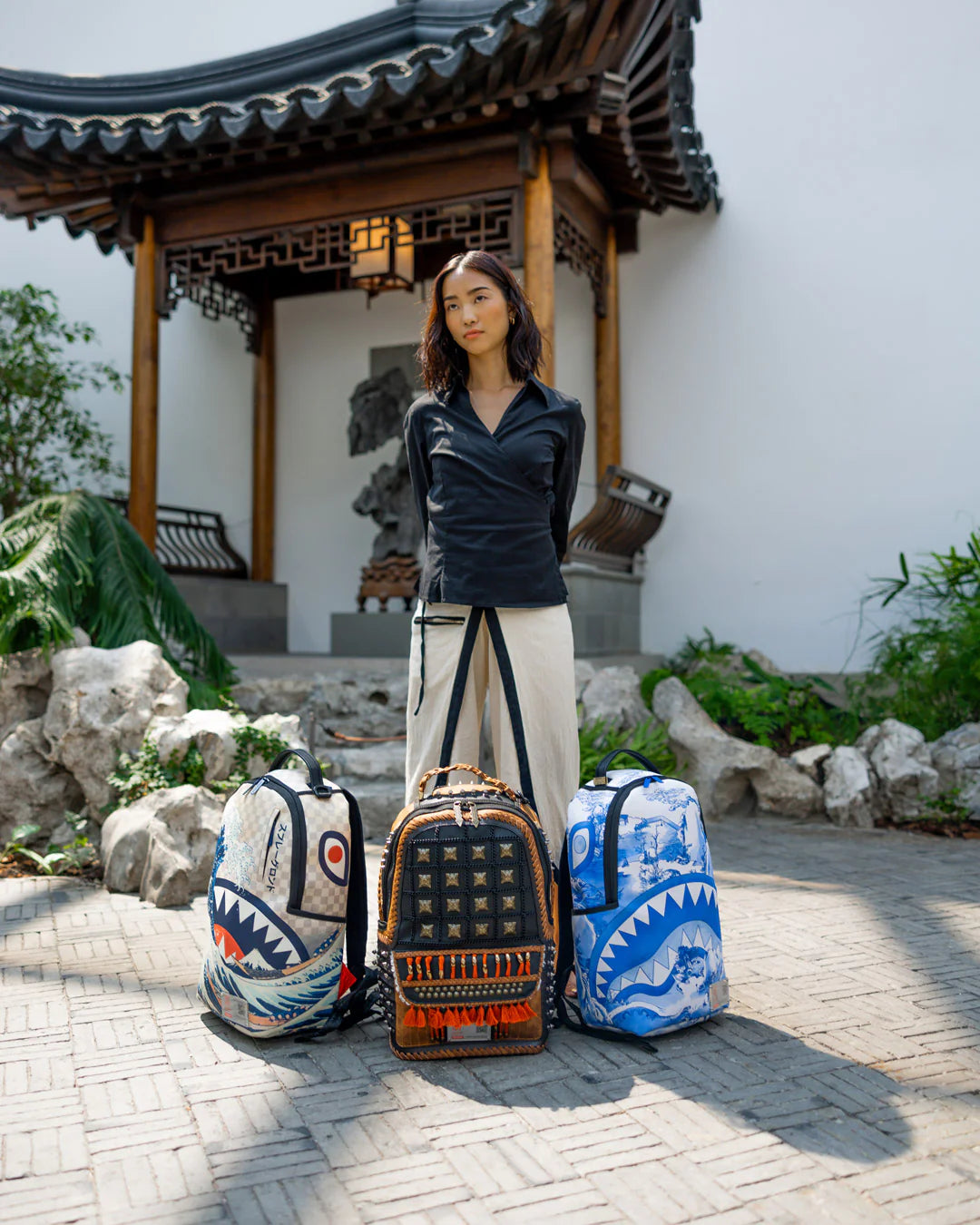 THE MET HOKUSAI GREAT WAVE BACKPACK