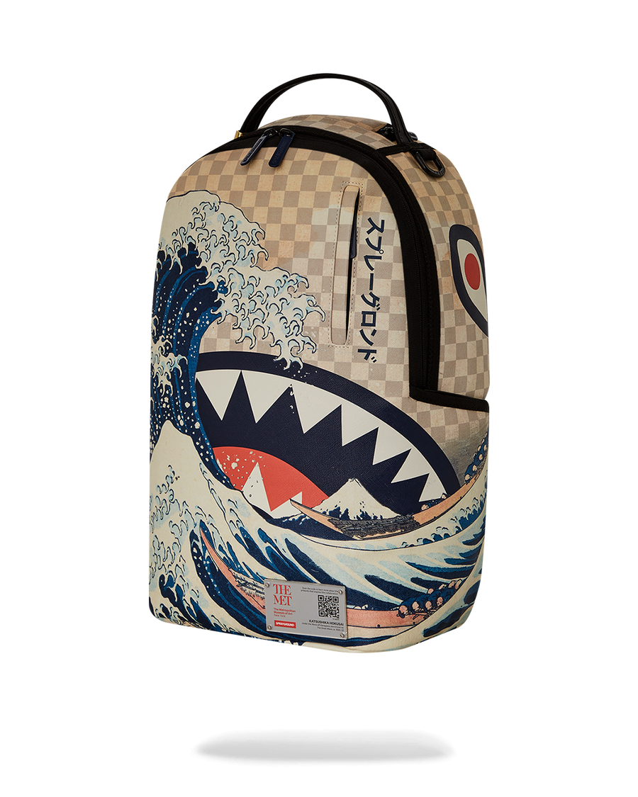 THE MET HOKUSAI GREAT WAVE BACKPACK