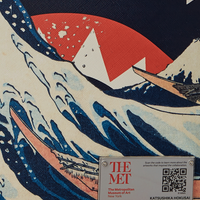 THE MET HOKUSAI GREAT WAVE BACKPACK