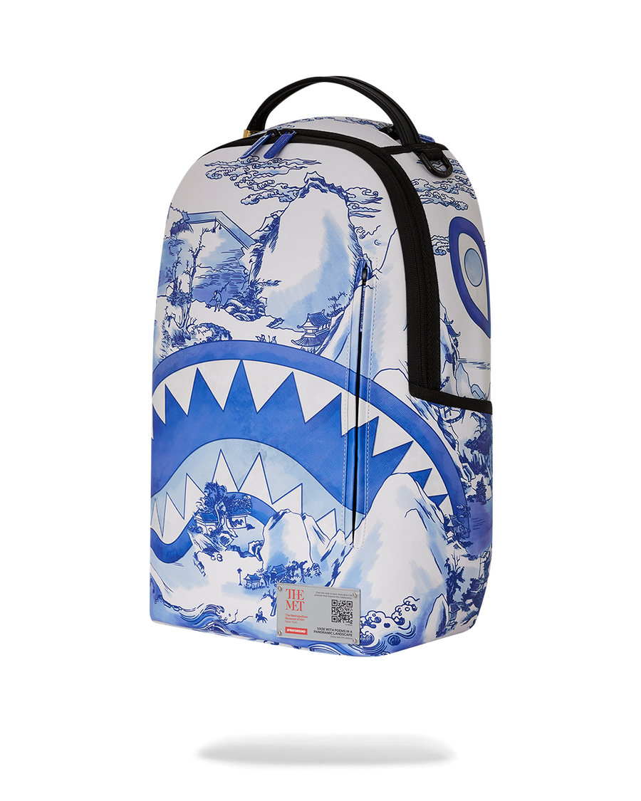 MET CHINESE BLUE AND WHITE DLXSV BACKPACK