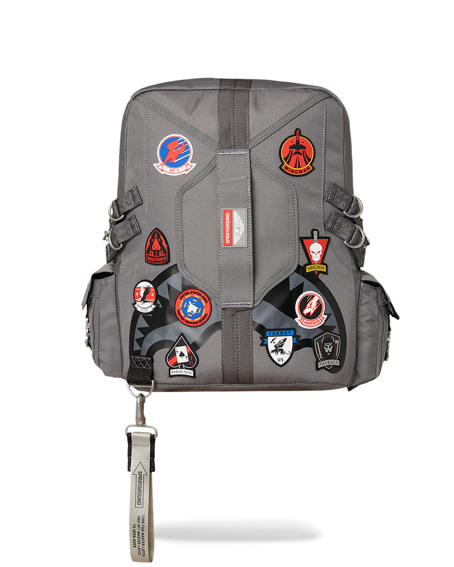 TOP GUN PATCHES DLX BACKPACK