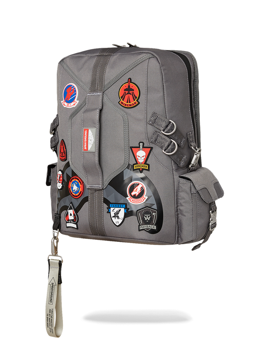 TOP GUN PATCHES DLX BACKPACK