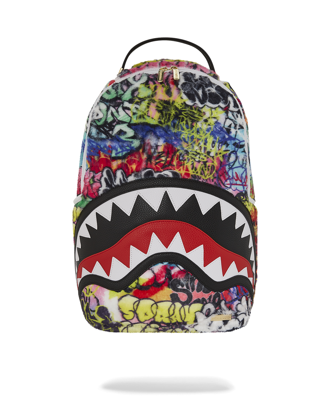 GRAFFITI FAUX FUR DLXSF BACKPACK