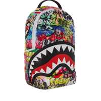 GRAFFITI FAUX FUR DLXSF BACKPACK