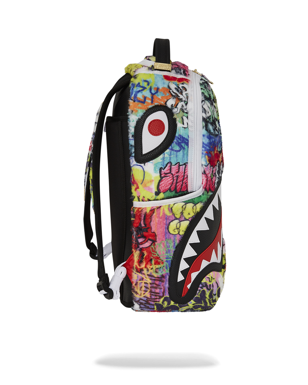 GRAFFITI FAUX FUR DLXSF BACKPACK