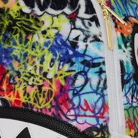 GRAFFITI FAUX FUR DLXSF BACKPACK