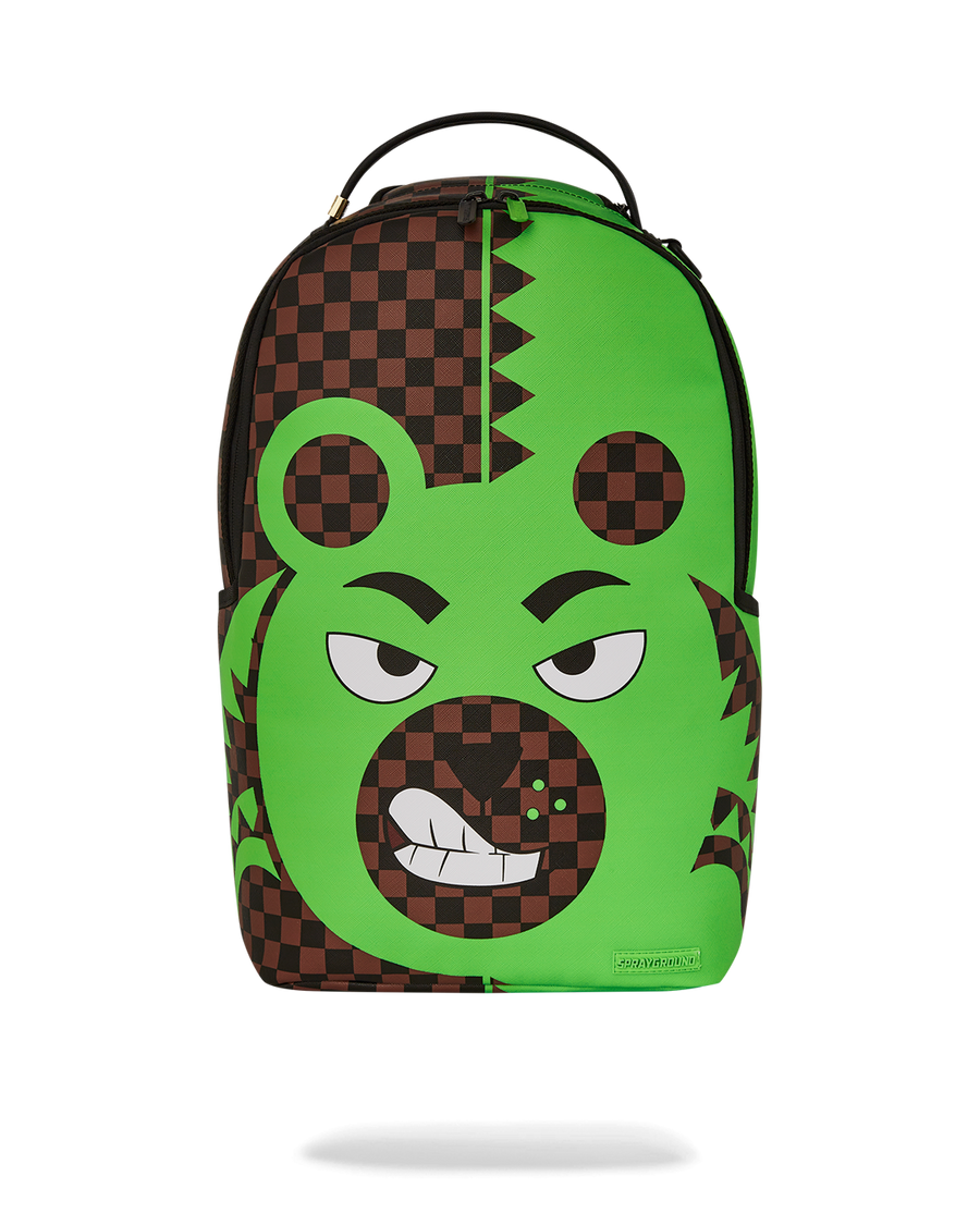 GREEN MONEY BEAR SPLIT DLXSV BACKPACK