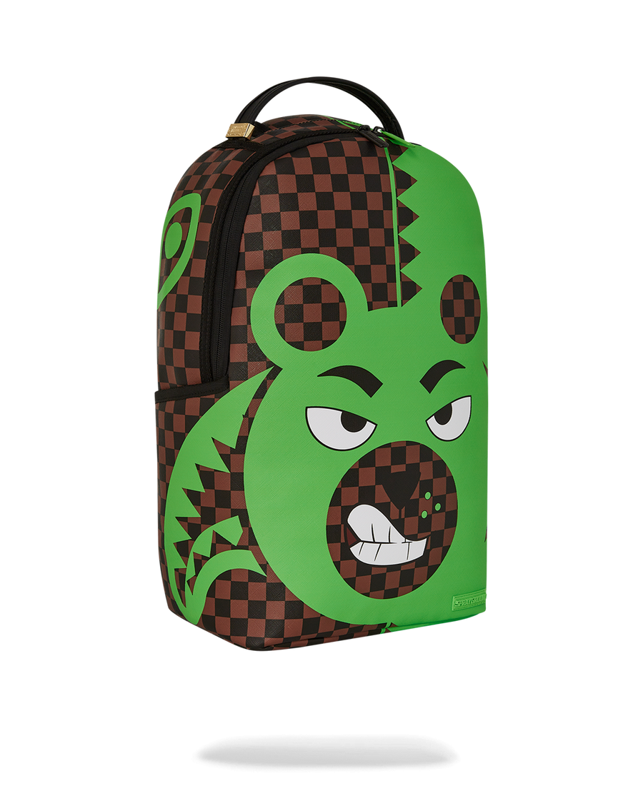 GREEN MONEY BEAR SPLIT DLXSV BACKPACK