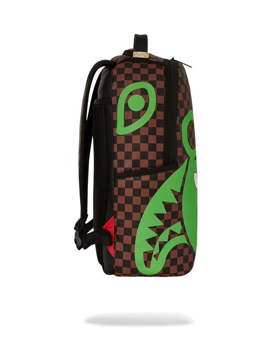 GREEN MONEY BEAR SPLIT DLXSV BACKPACK