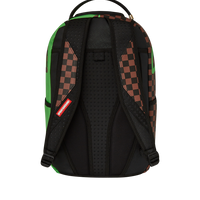 GREEN MONEY BEAR SPLIT DLXSV BACKPACK