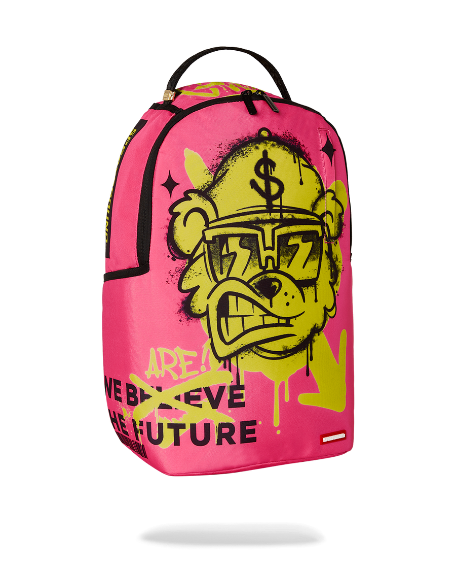 MONEY BEAR GRAFFITI DLXR BACKPACK
