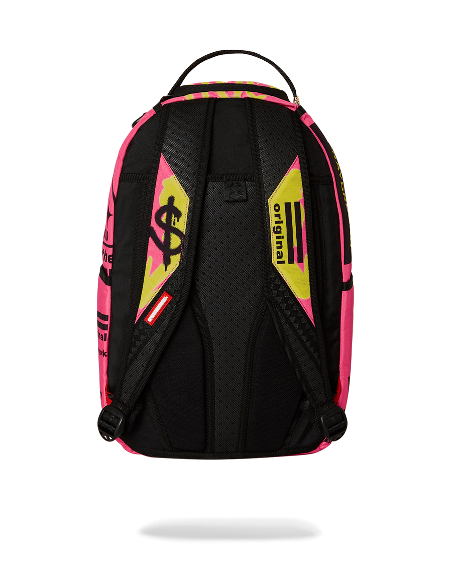 MONEY BEAR GRAFFITI DLXR BACKPACK
