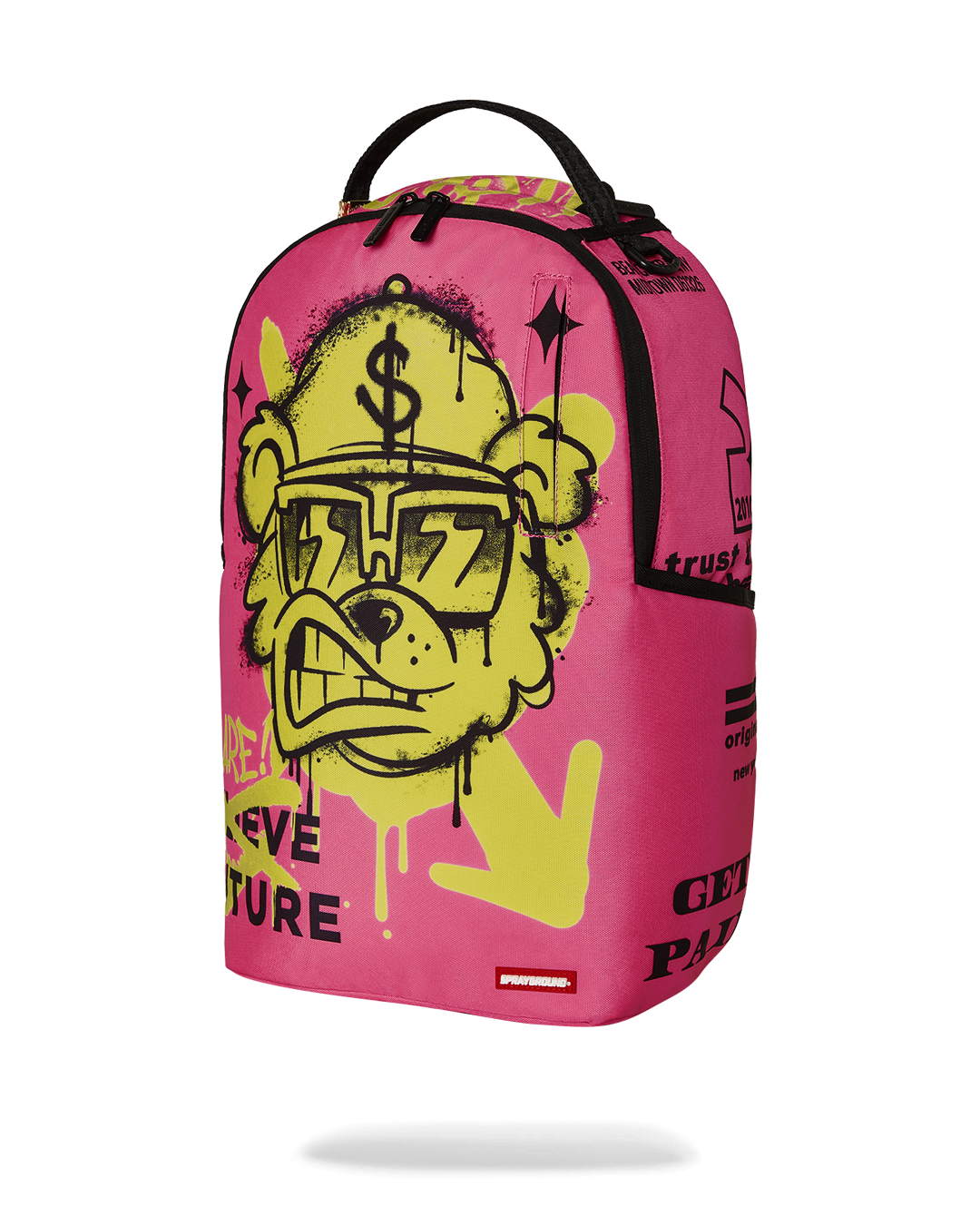 MONEY BEAR GRAFFITI DLXR BACKPACK