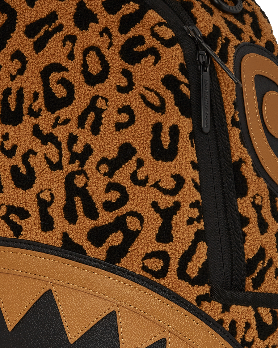 CHEETAH CHENILLE DLXSV BACKPACK