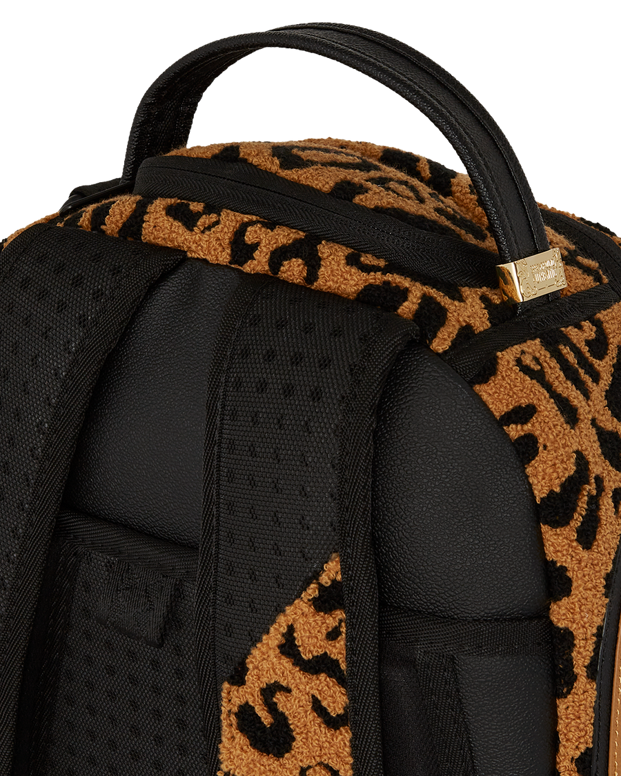 CHEETAH CHENILLE DLXSV BACKPACK