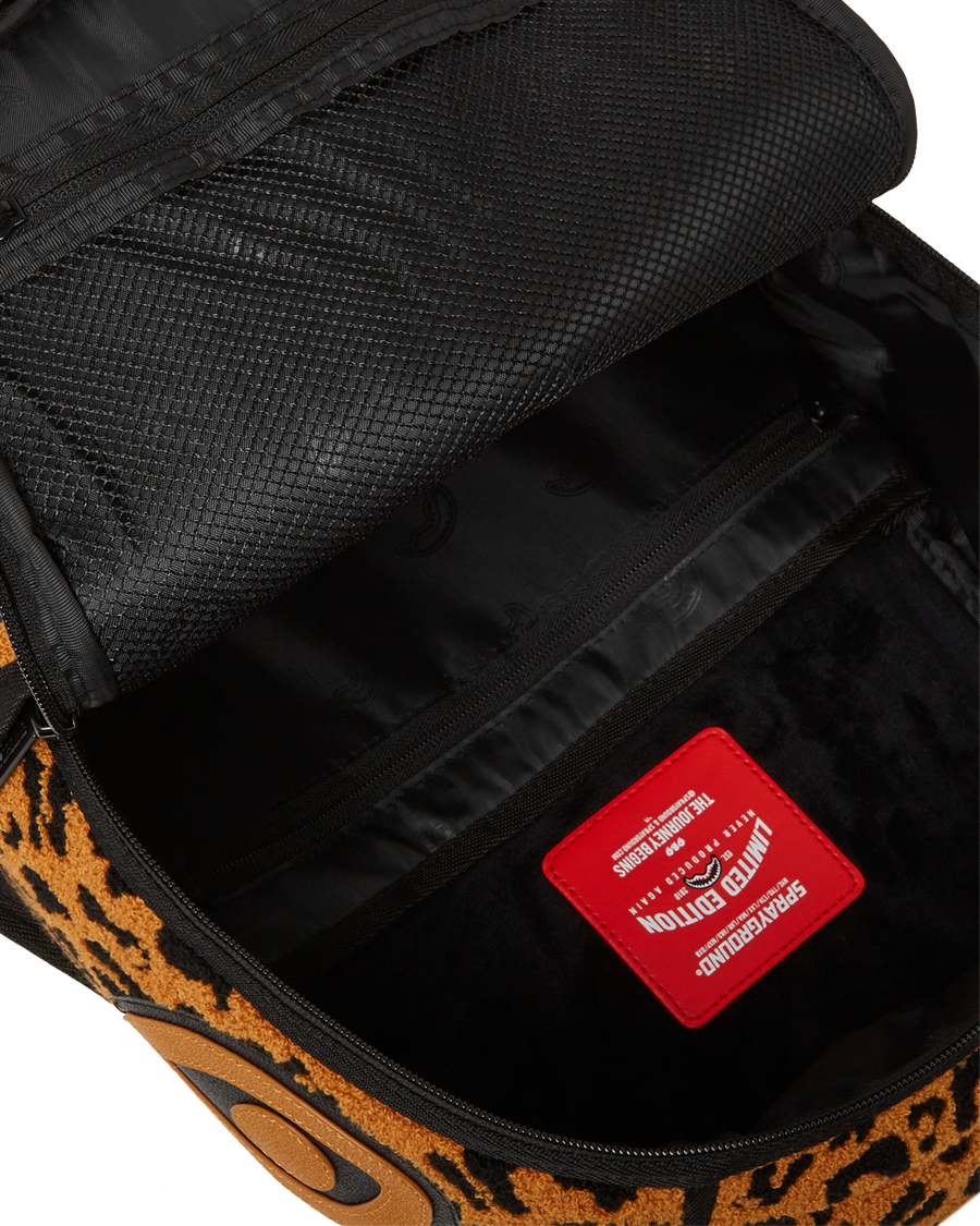 CHEETAH CHENILLE DLXSV BACKPACK