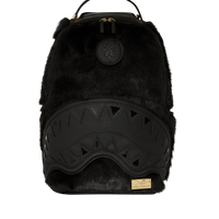 NISSIM BLACK DLXSF FAUX FUR BACKPACK