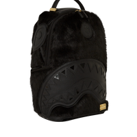 NISSIM BLACK DLXSF FAUX FUR BACKPACK