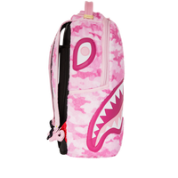 PINK CAMO FAUX FUR DLXSF BACKPACK