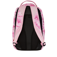 PINK CAMO FAUX FUR DLXSF BACKPACK