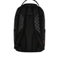 SPRAY SPRITZ GREY CHECK BLACK DLXSV BACKPACK