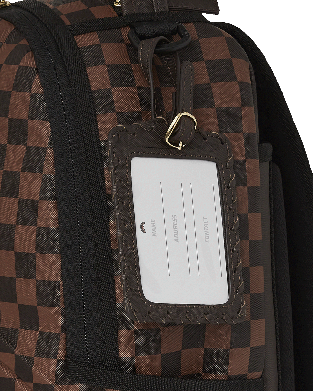 CORE EMBOSSED CHECK BACKPACK