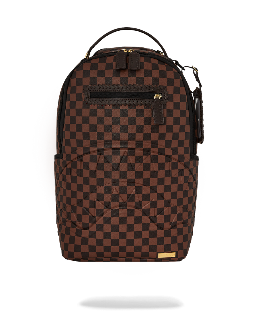 CORE EMBOSSED CHECK BACKPACK