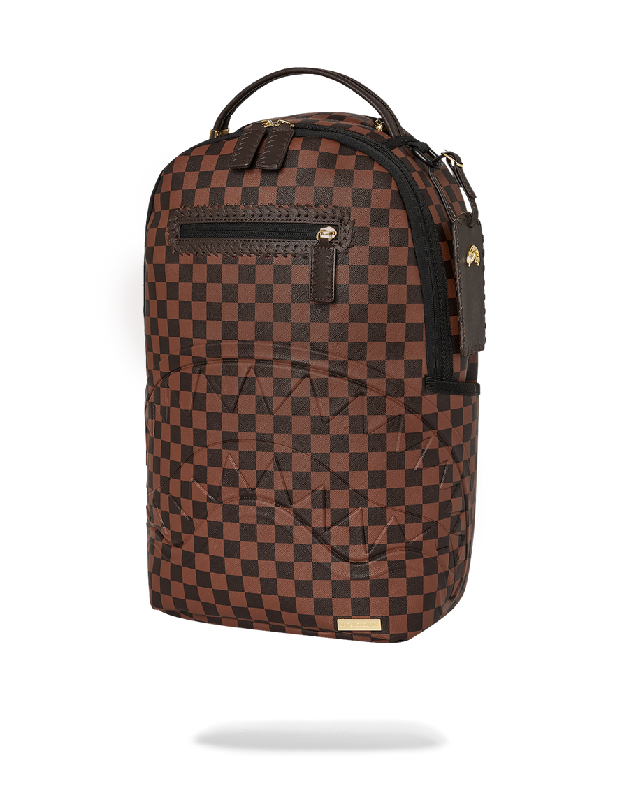 CORE EMBOSSED CHECK BACKPACK