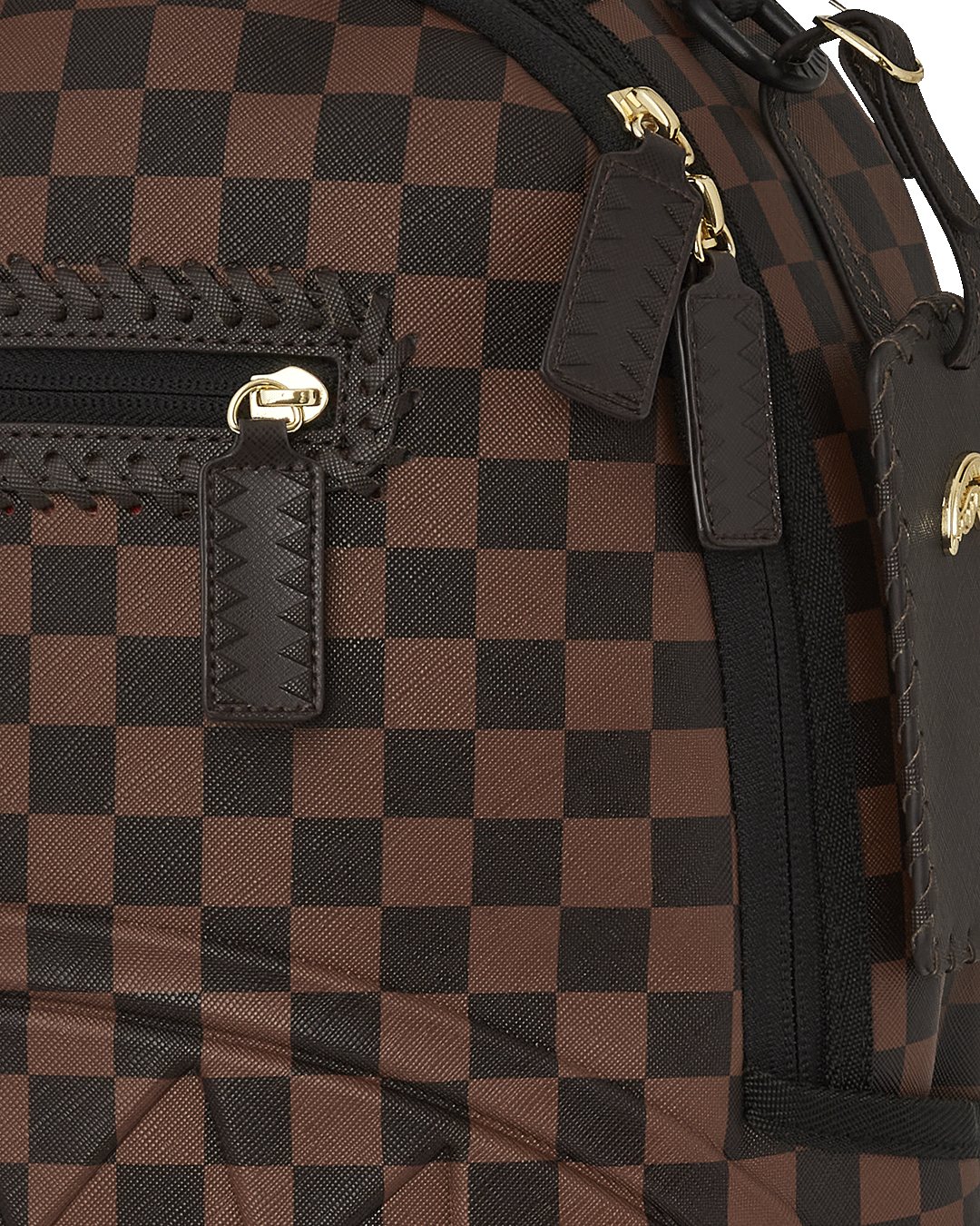 CORE EMBOSSED CHECK BACKPACK