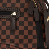 CORE EMBOSSED CHECK BACKPACK