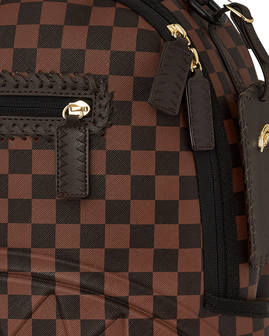 CORE EMBOSSED CHECK BACKPACK