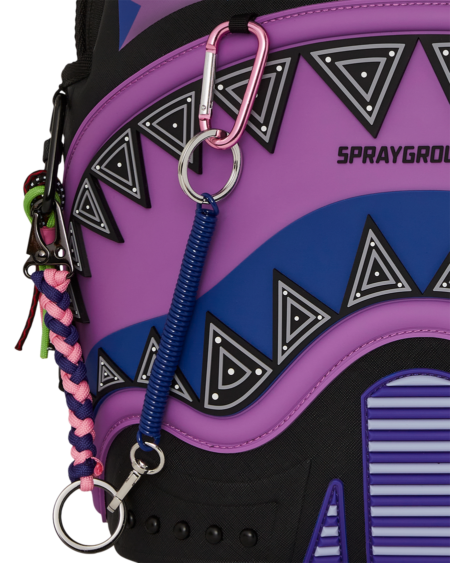 AI WONDERLAND PURPLE BACKPACK