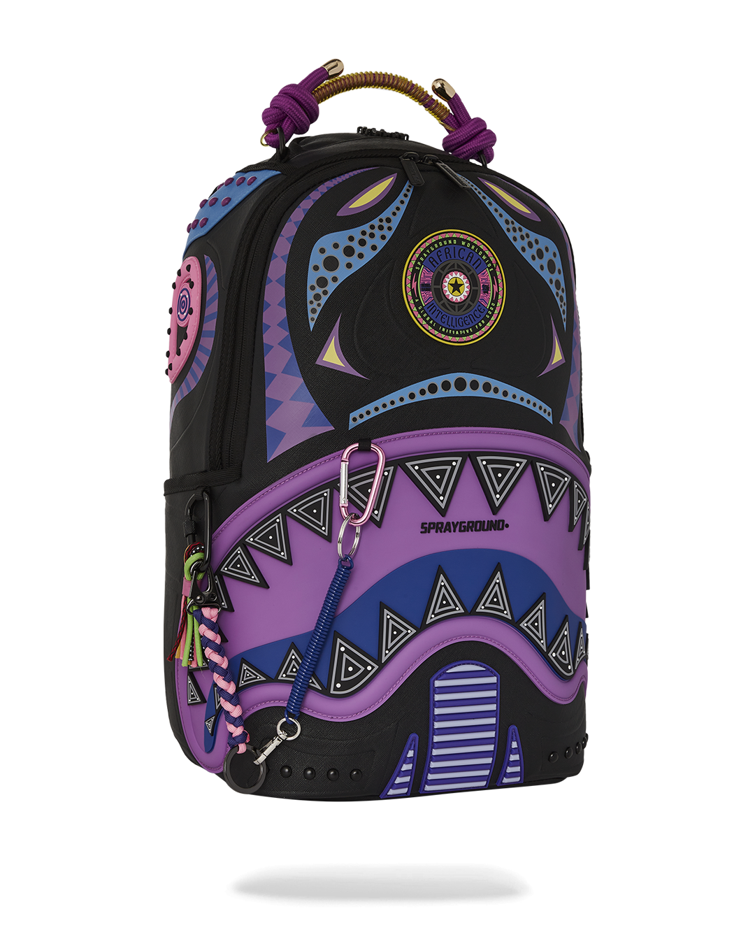 AI WONDERLAND PURPLE BACKPACK