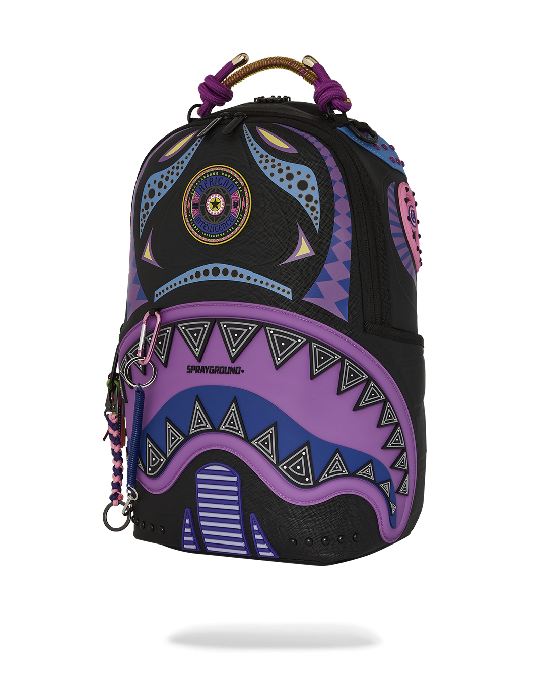 AI WONDERLAND PURPLE BACKPACK