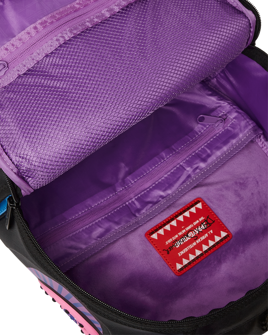 AI WONDERLAND PURPLE BACKPACK