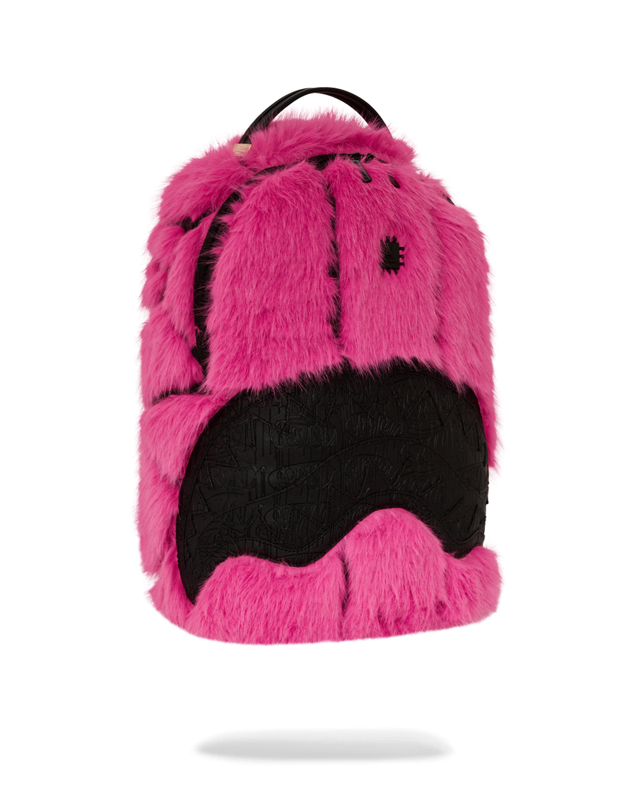 A.I. PINK FUR BACKPACK