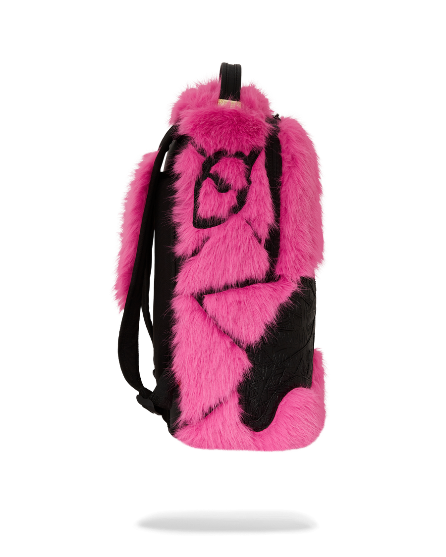 A.I. PINK FUR BACKPACK