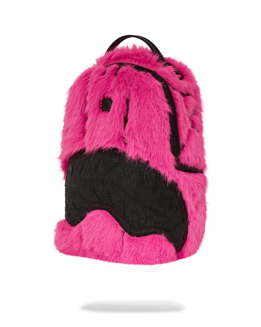 A.I. PINK FUR BACKPACK