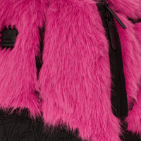 A.I. PINK FUR BACKPACK