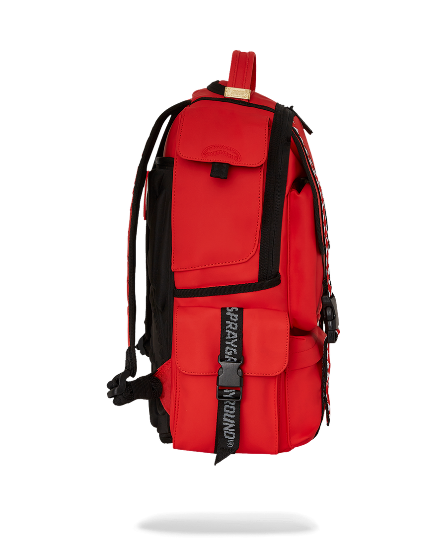 SKY HIGH SEEKERS ASSMETIC ARCTIC RED BACKPACK