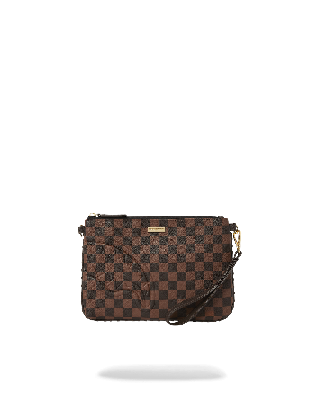 CORE EMBOSSED CHECK CLUTCH