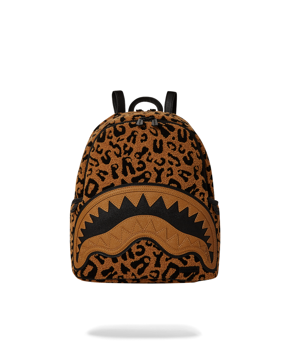 CHEETAH CHENILLE SAVAGE BACKPACK