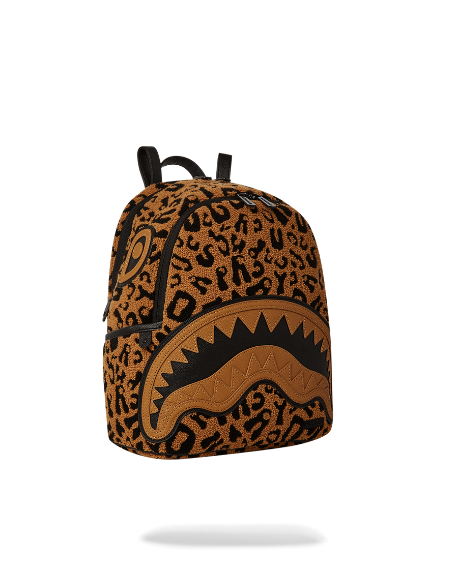 CHEETAH CHENILLE SAVAGE BACKPACK