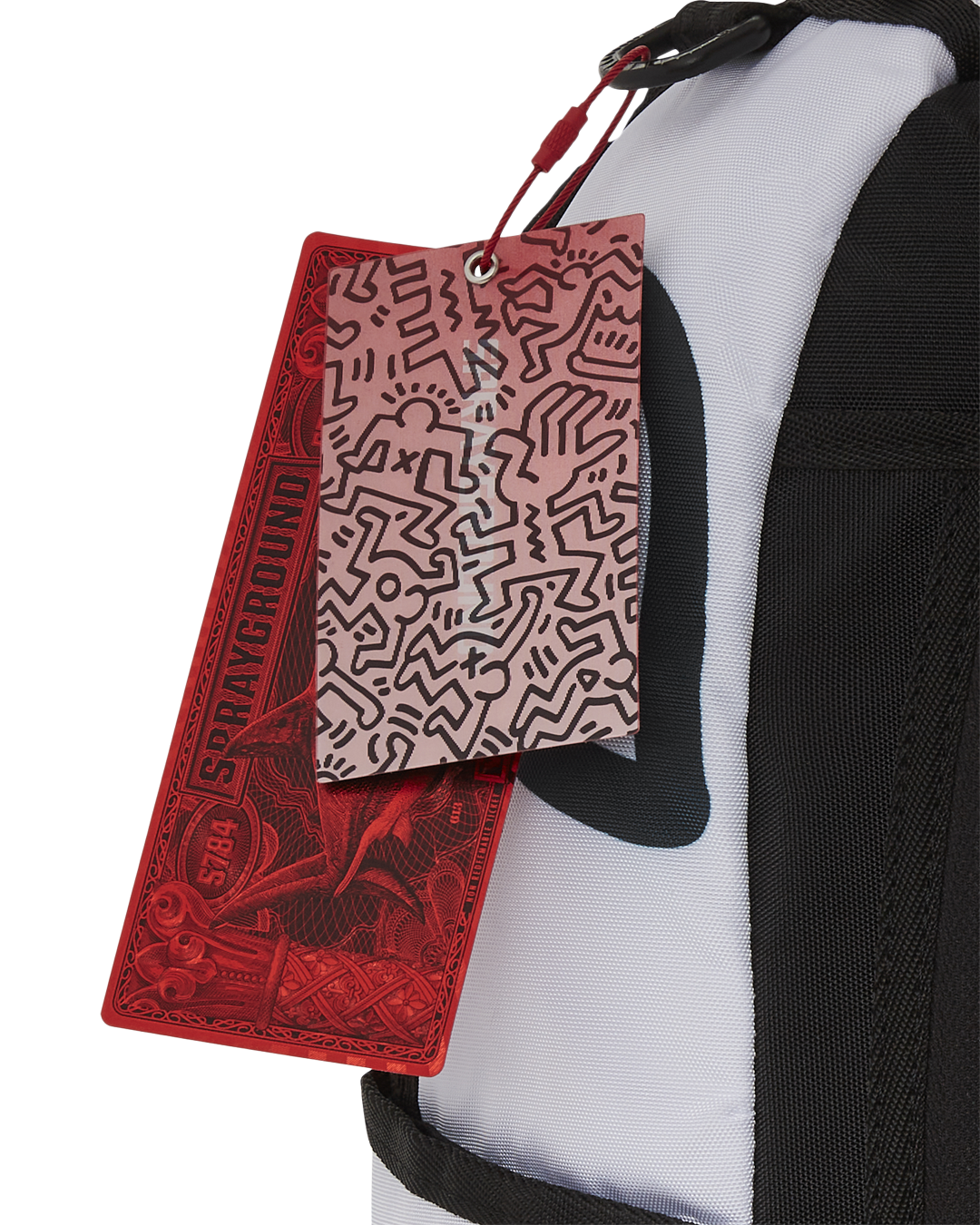 KEITH HARING WASSUP ALIEN DLX BACKPACK