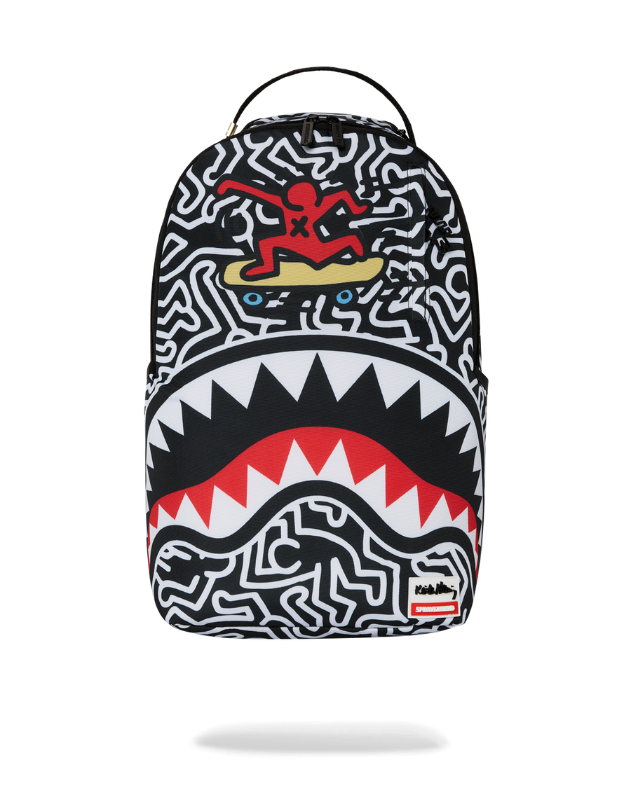 KEITH HARING SKATER GUY DLXSR BACKPACK